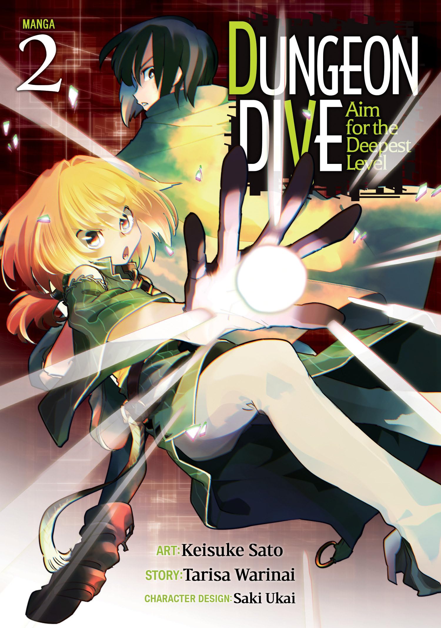 Dungeon Dive: Aim for the Deepest Level (Manga) Vol. 2 Dark Fantasy