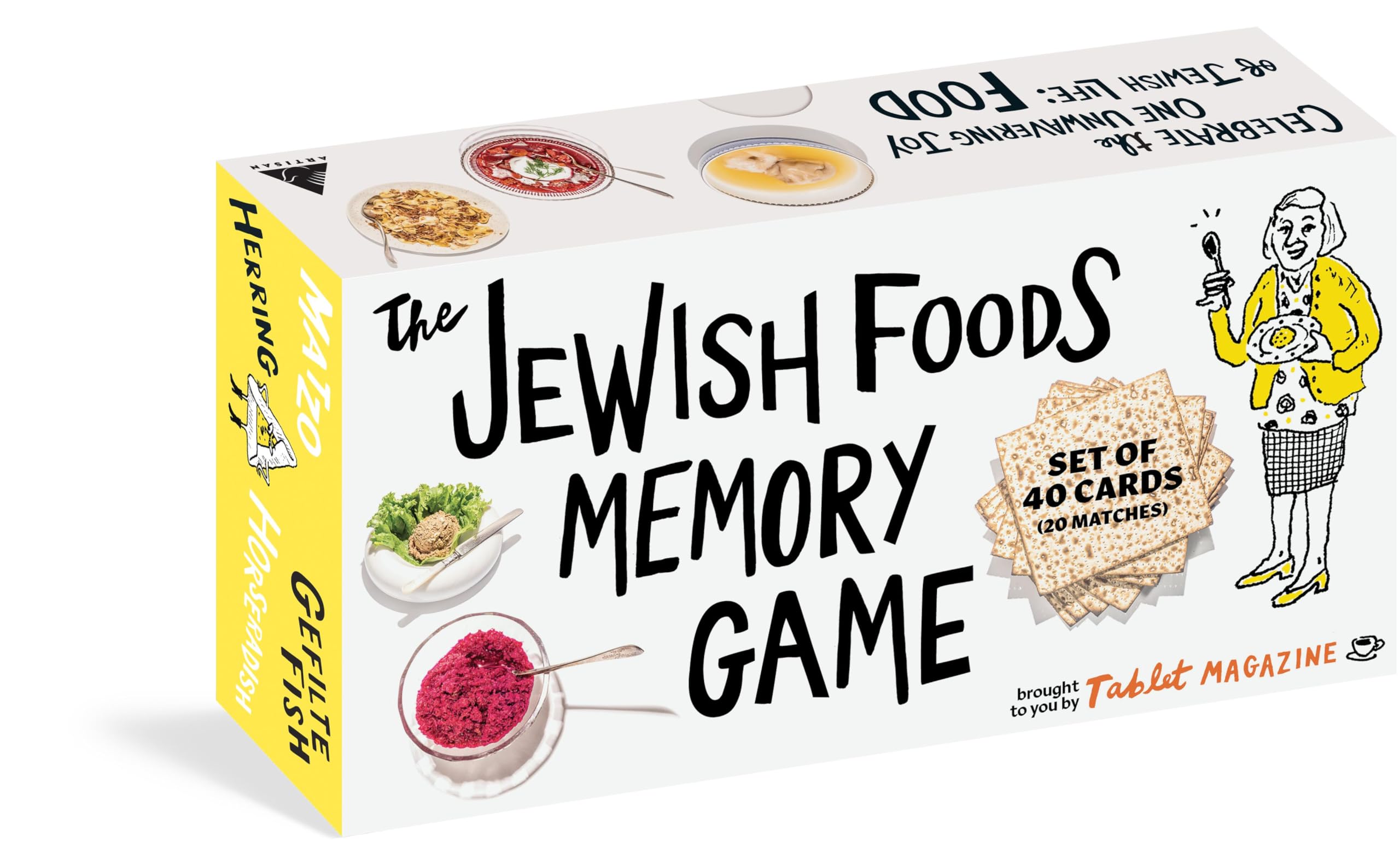 The Jewish Foods Memory Game (Workman Card Decks) Film, Art & Culture