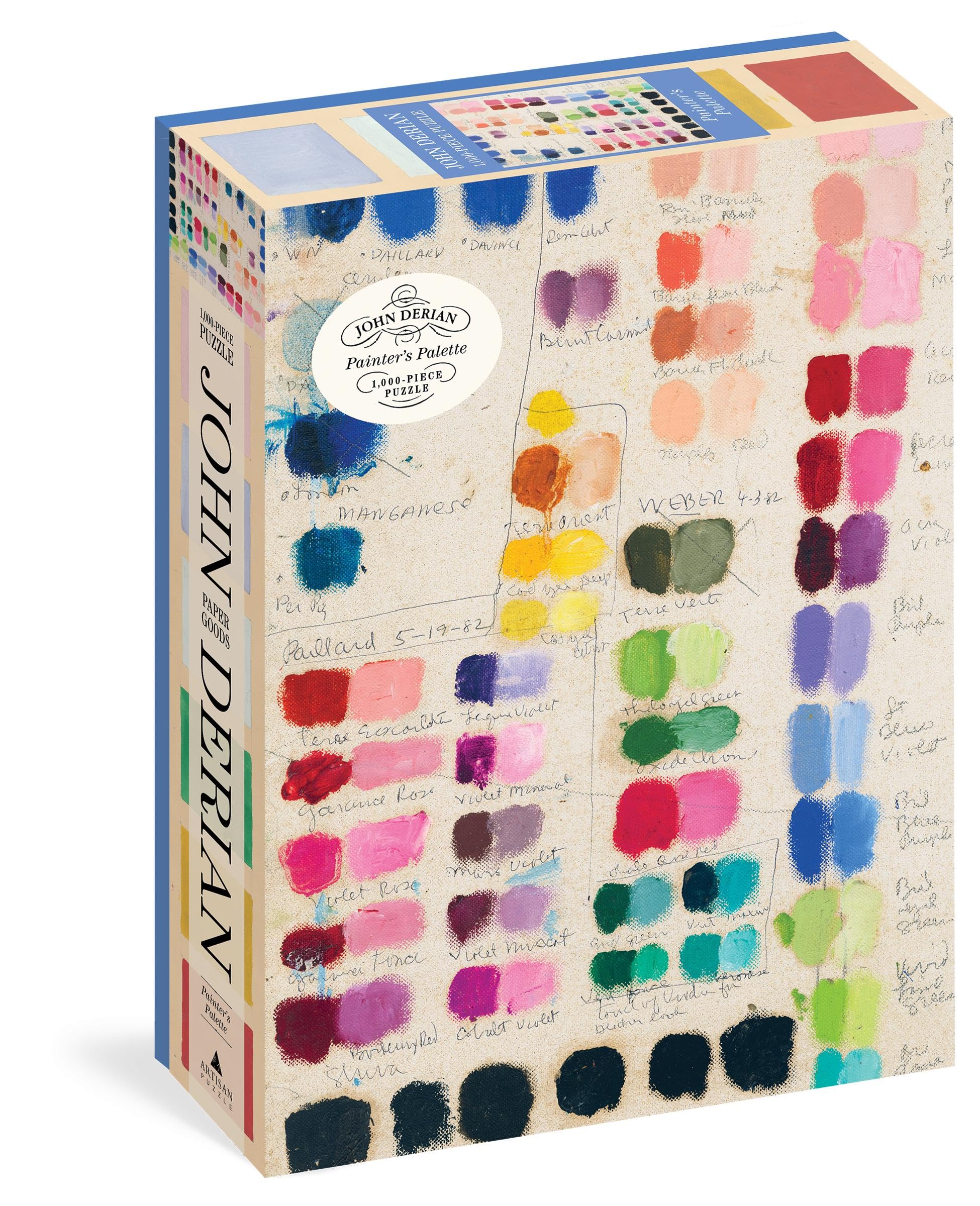 John Derian Paper Goods: Painter's Palette 1,000-Piece Puzzle (Artisan Puzzle) Puzzles
