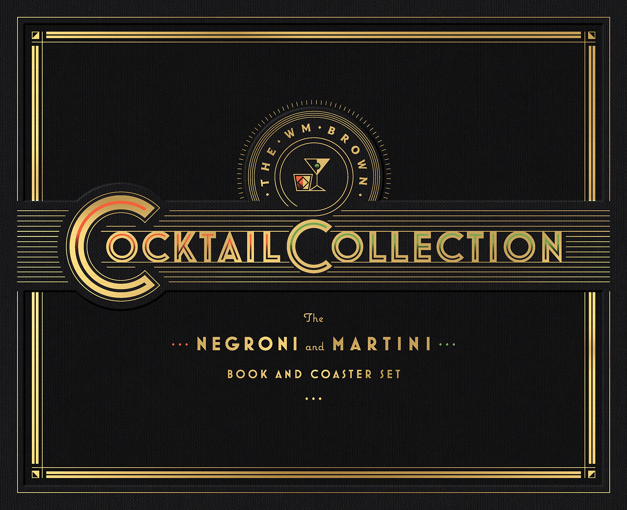 The Wm Brown Cocktail Collection: The Negroni and The Martini Leisure, Home & Garden