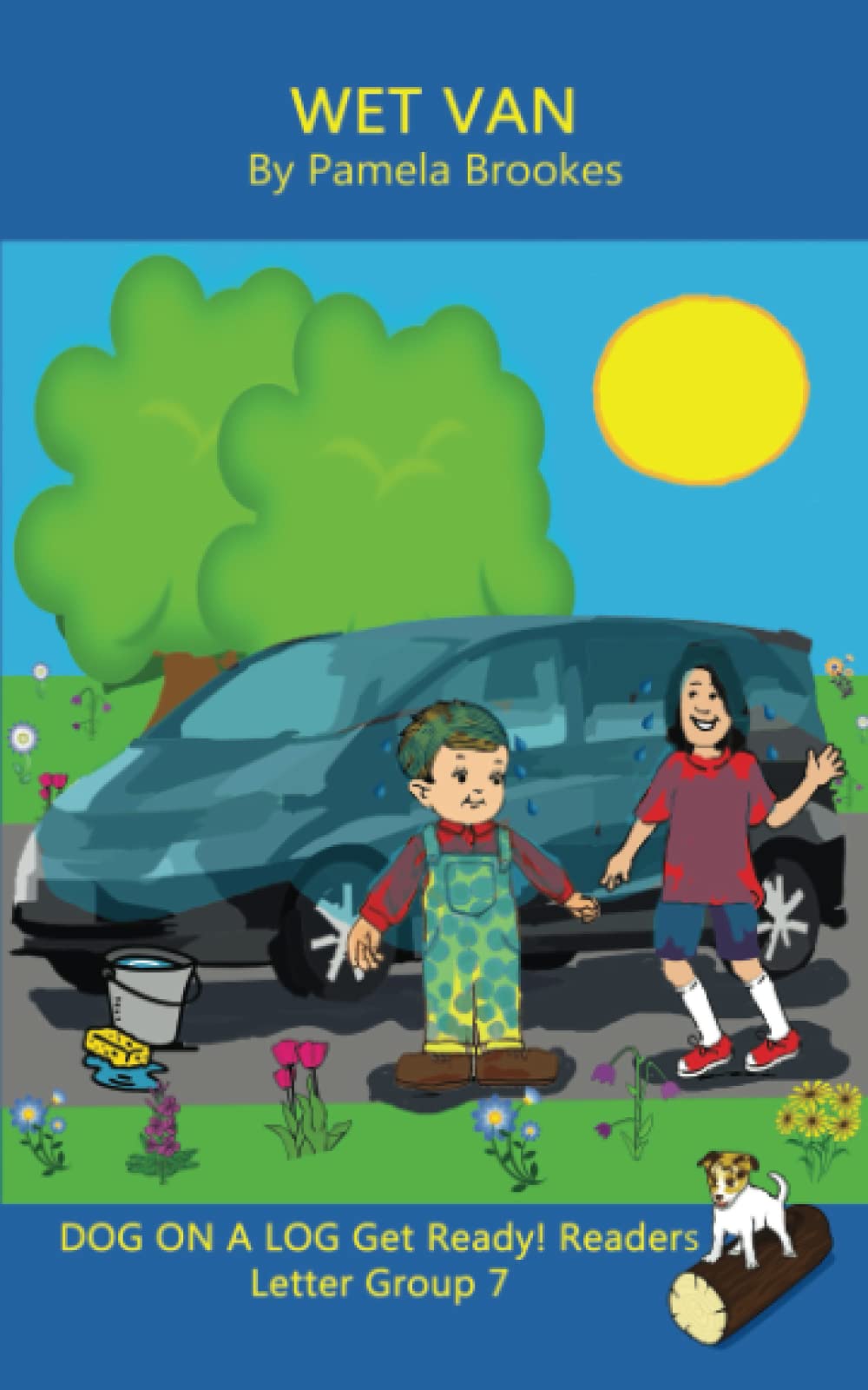 Wet Van (Classroom and Home): Sound-Out Phonics Reader (Letter Group 7 of a Systematic Decodable Series) Novels & Short Stories