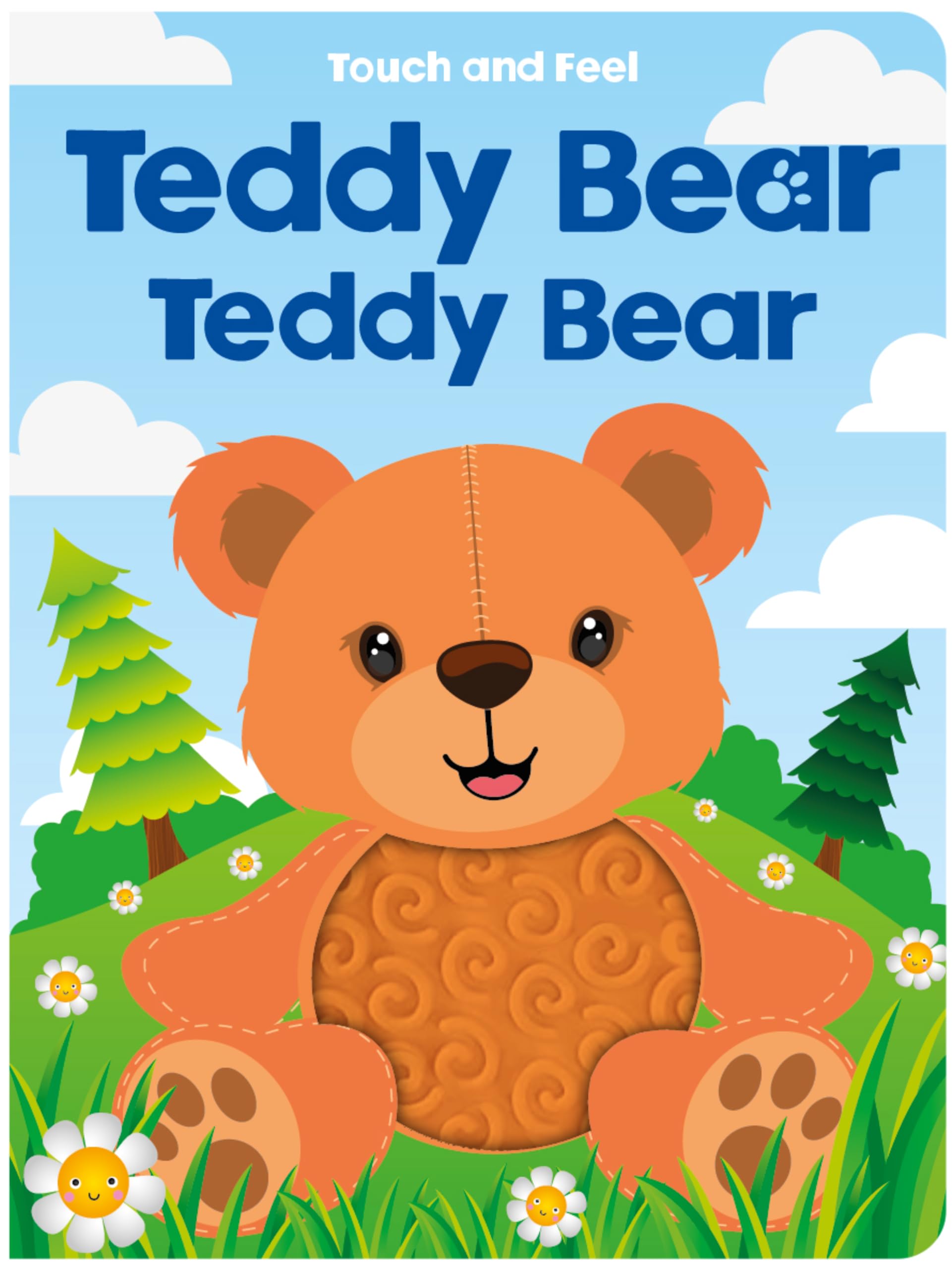 Ours en peluche au toucher et au toucher book
