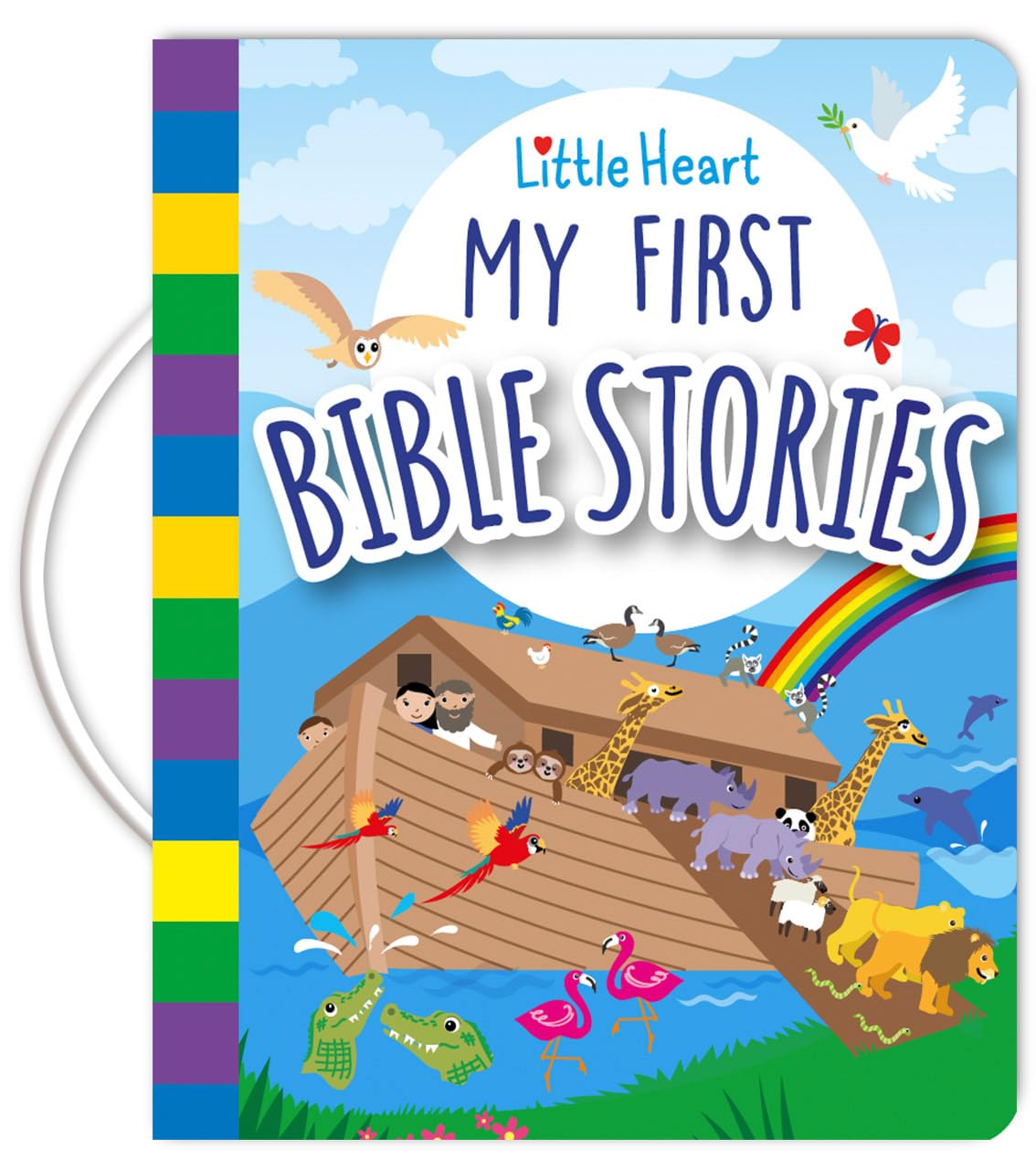 LITLE HEART MY FIRST BIBLE STORIES (Padded board book with Handle) Children's books