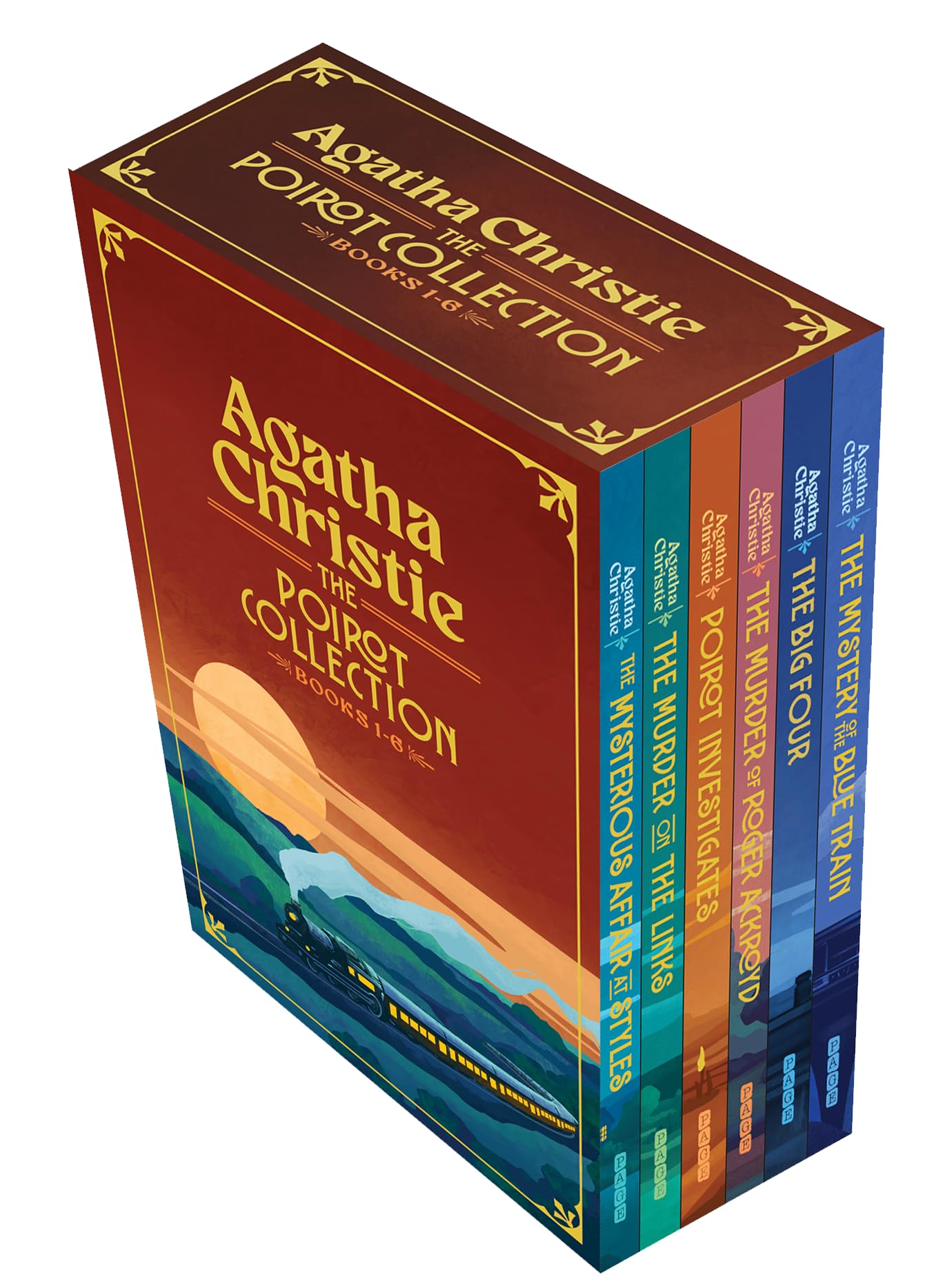 Agatha Christie Poirot Collection (Books 1 to 6 in Slipcase) Books