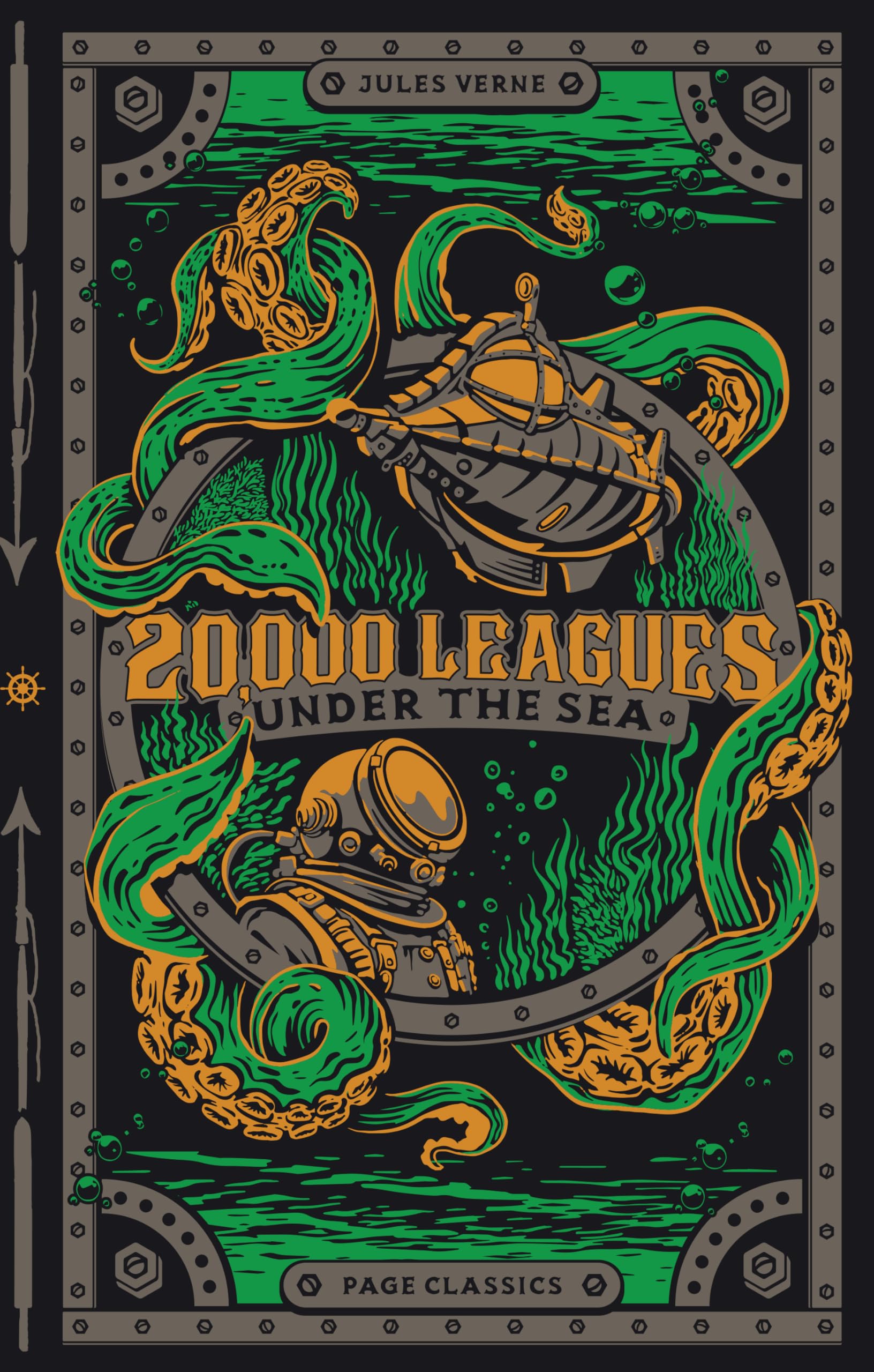20,000 Leagues Under the Sea (Deluxe Hardcover Edition) Classics