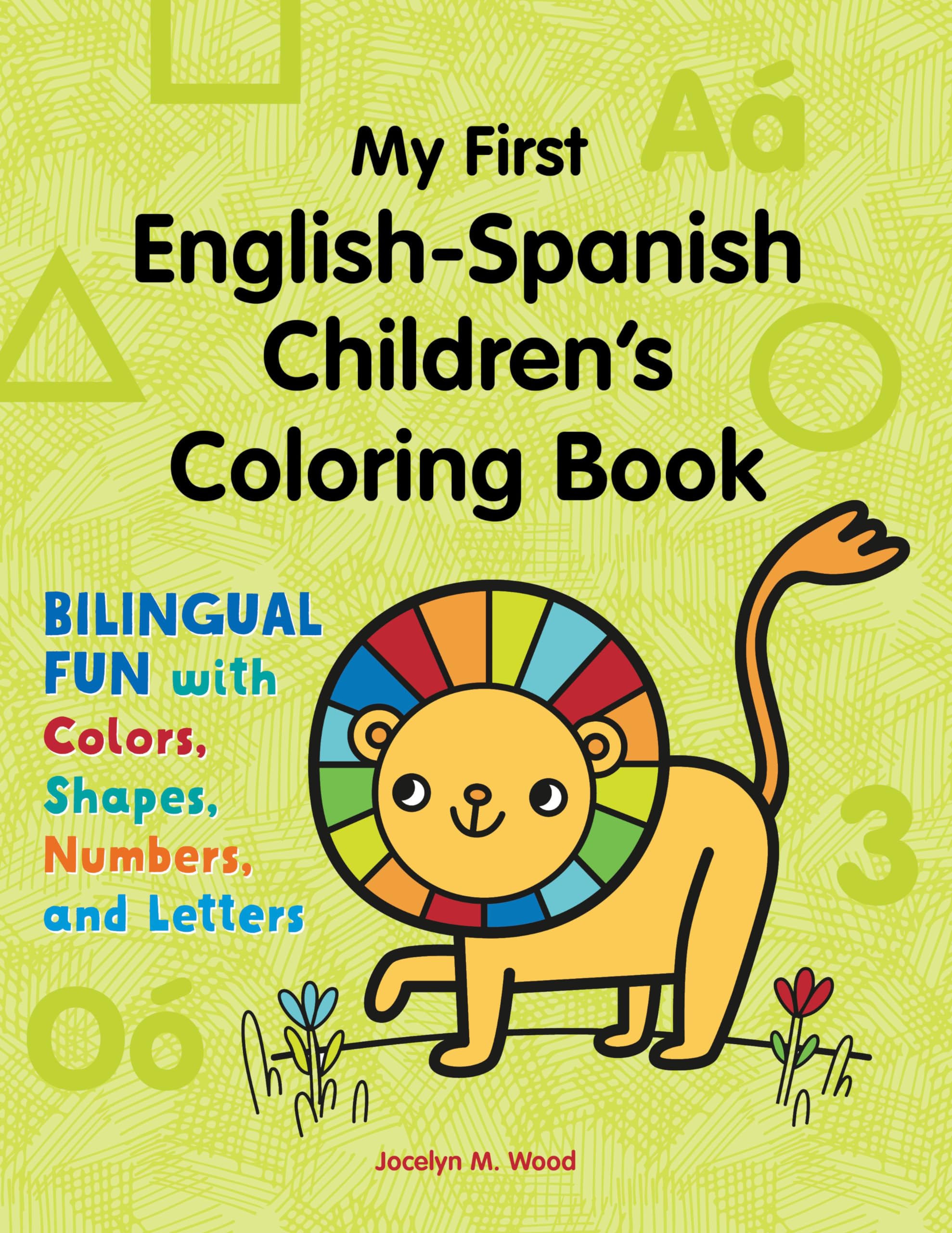 My First English-Spanish Children's Coloring Book Parents & Children