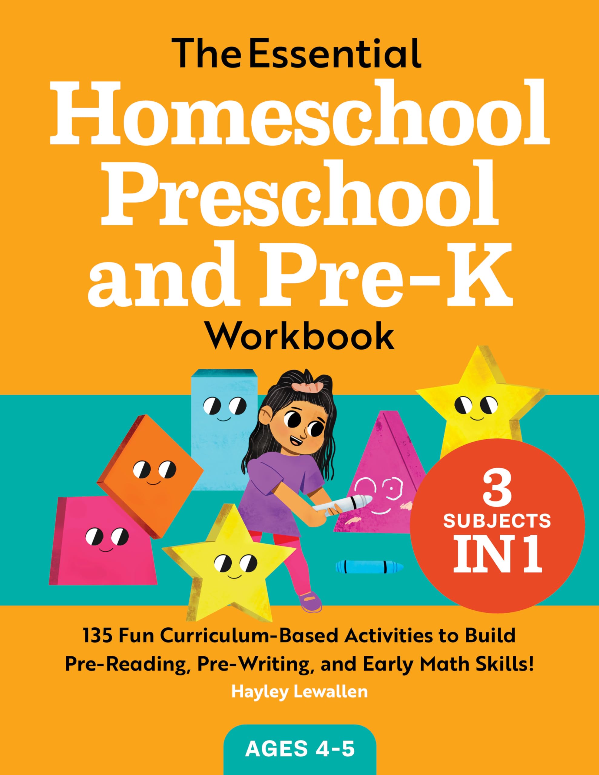 The Essential Homeschool Preschool and Pre-K Workbook Study Guides
