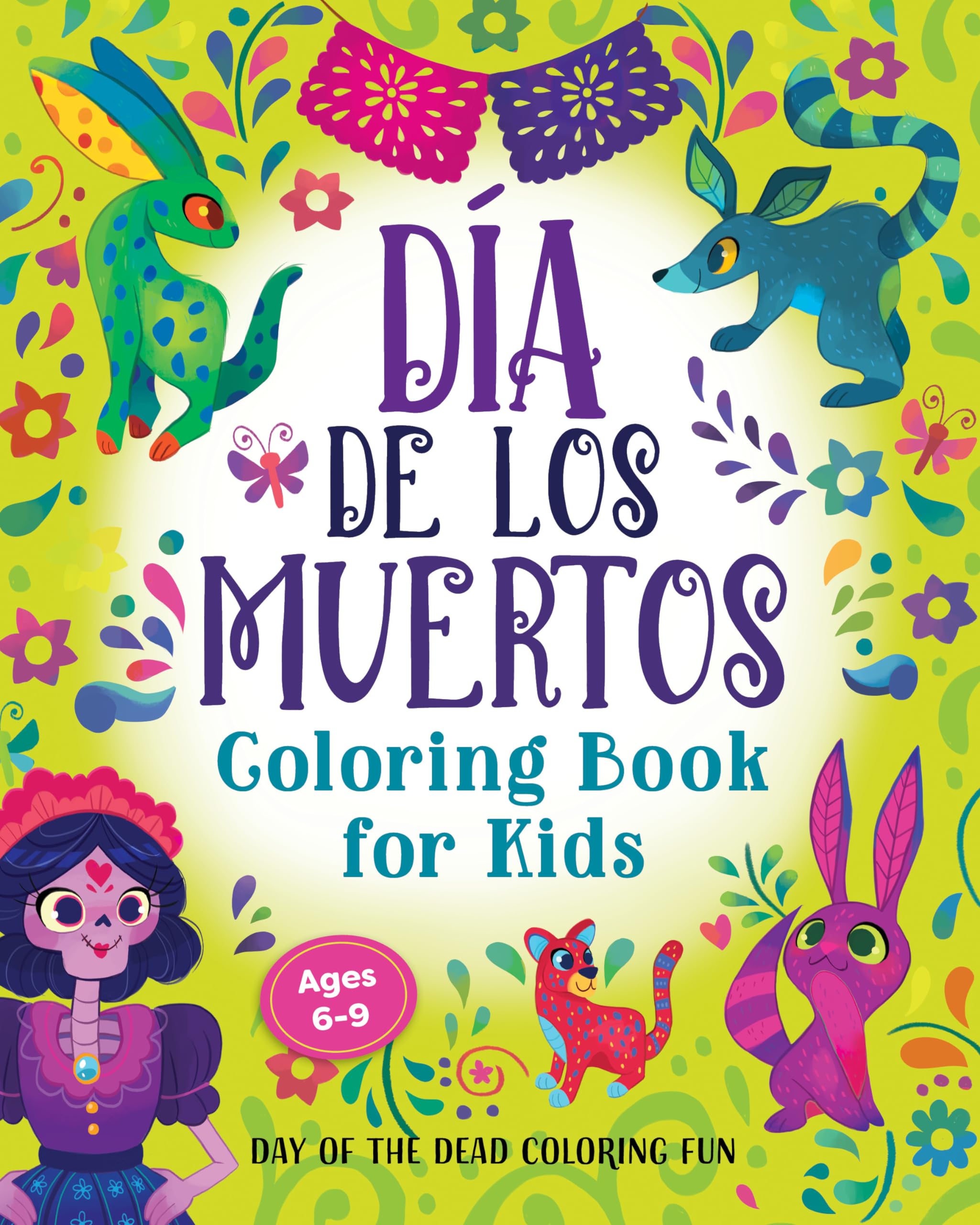 Día de los Muertos Coloring Book for Kids Non-fiction