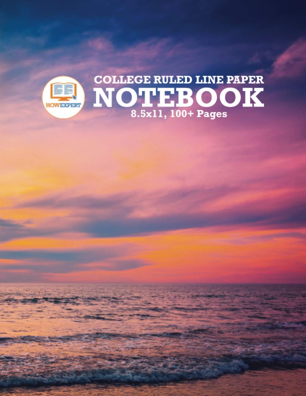 HowExpert College Ruled Line Paper Notebook: Composition Notebook, College Ruled Line Paper, Medium Ruled Paper, Great Gift for Students from Middle ... for Teens & Adults (8.5x11, 100+ Pages) Reference Books