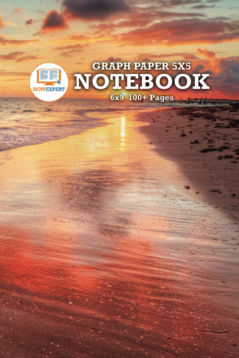 HowExpert Graph Paper 5x5 Notebook 6x9: Blank Quad-Ruled, Grid Notebook for Math, Science, Illustration, Writing, To-Do Lists, and More! Perfect for ... Adults, Elderly, and More! (6x9, 100+ Pages) Learning & Reference