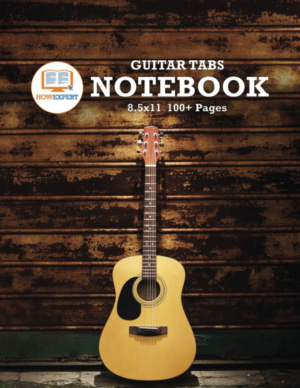 HowExpert Guitar Tabs Notebook 8.5x11: Blank Tablature Format Notebook for Guitar Music Composition! Excellent for Kids, Teens, Students, Adults, and ... Music Compositions! (8.5x11, 100+ Pages) Arts & Music