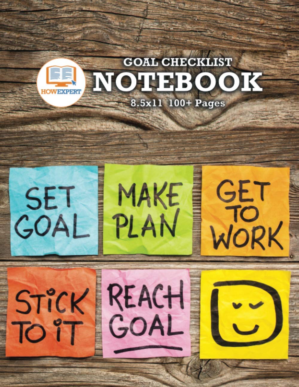 HowExpert Goal Checklist Notebook 8.5x11: Blank To-Do List Journal/Logbook/Notebook for Planning Goals, Places to Visit, and Meetings! Perfect for ... Adults, and More! (8.5x11, 100+ Pages) Reference Books