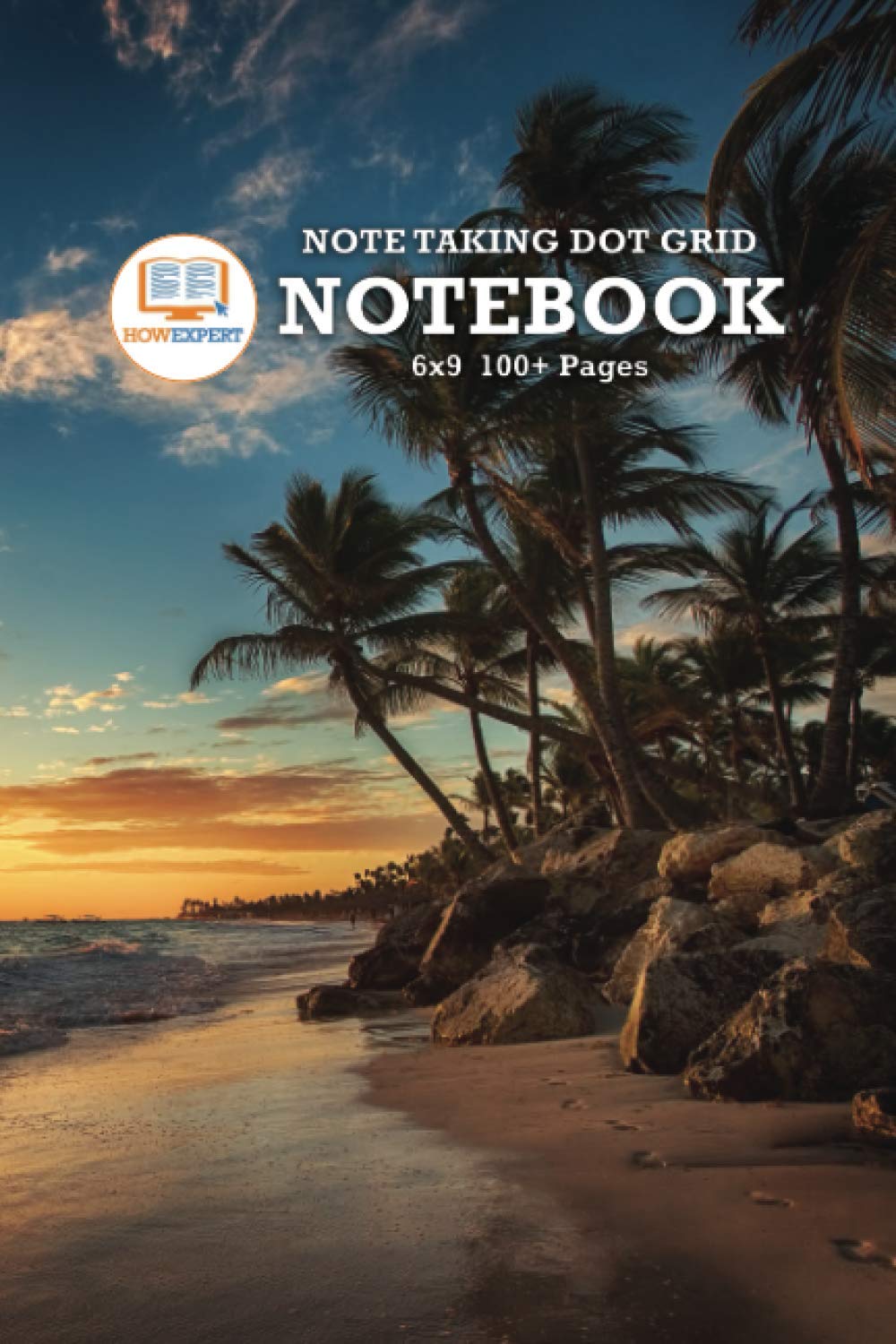HowExpert Note Taking Dot Grid Notebook 6x9: Dotted Graph For Notetaking, Journaling, Sketching, and More! Perfect for Students, Adults, Elderly, and More! (6x9, 100+ Pages) Learning & Reference
