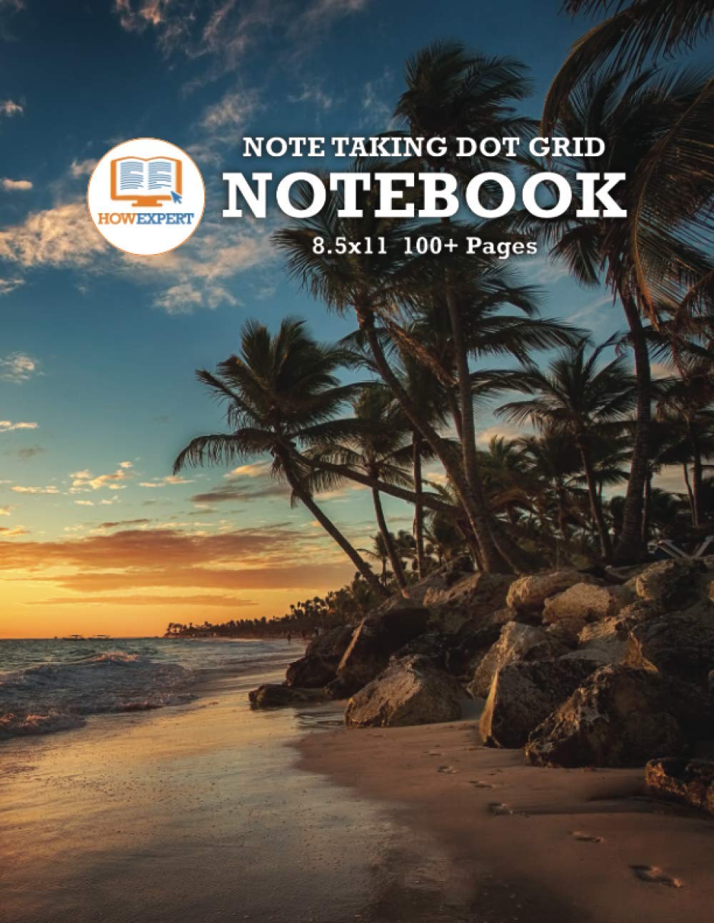 HowExpert Note Taking Dot Grid Notebook 8.5x11: Dotted Graph For Notetaking, Journaling, Sketching, and More! Perfect for Students, Adults, Elderly, and More! (8.5x11, 100+ Pages) Learning & Reference
