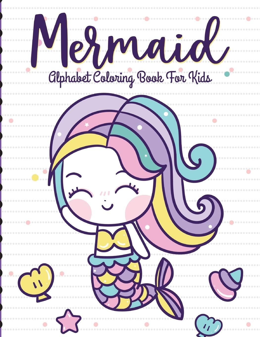 Mermaid Alphabet Coloring Book For Kids Social Sciences