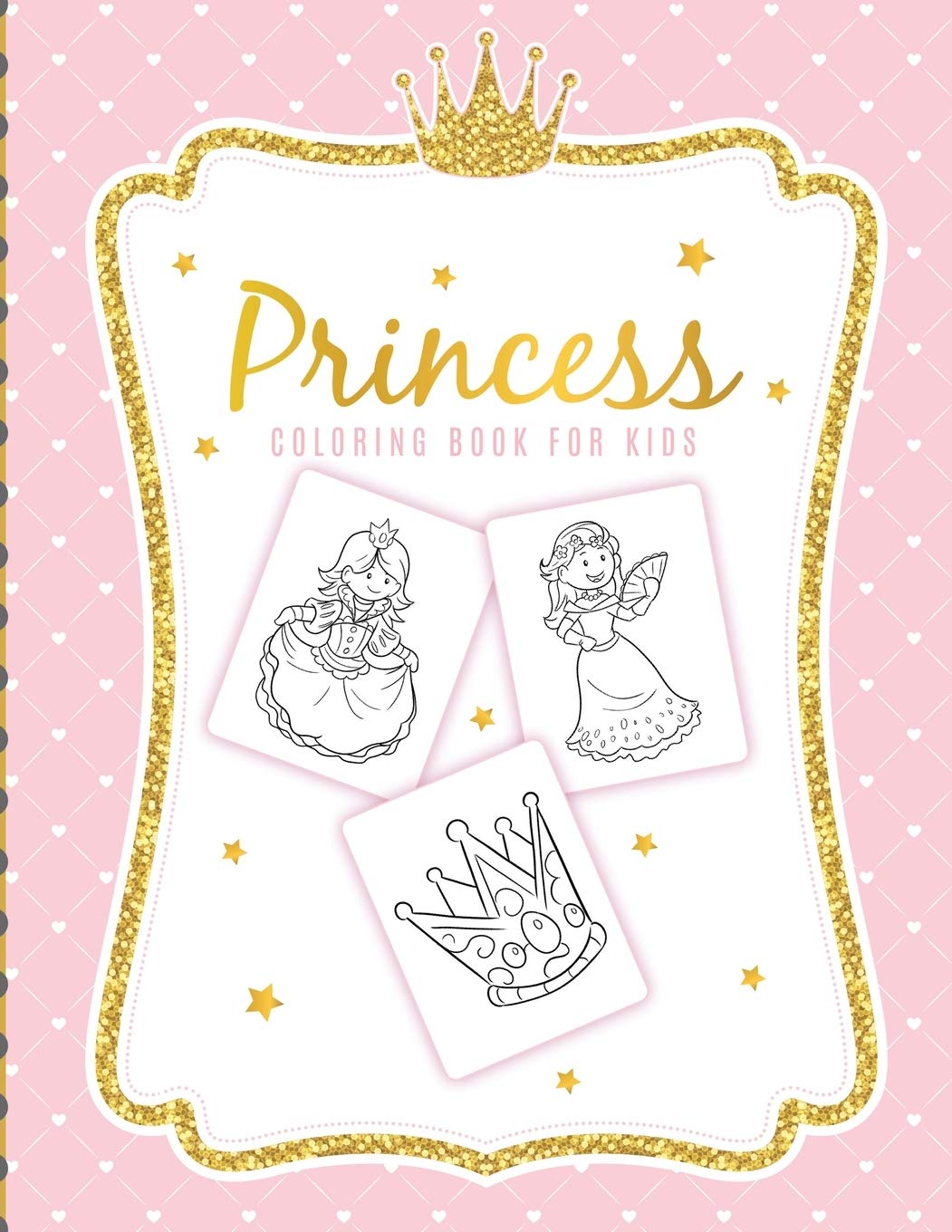 Princess Coloring Book For Kids Hobbies & Crafts