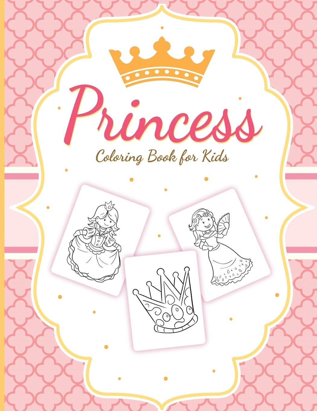 Princess Coloring Book For Kids Hobbies & Crafts