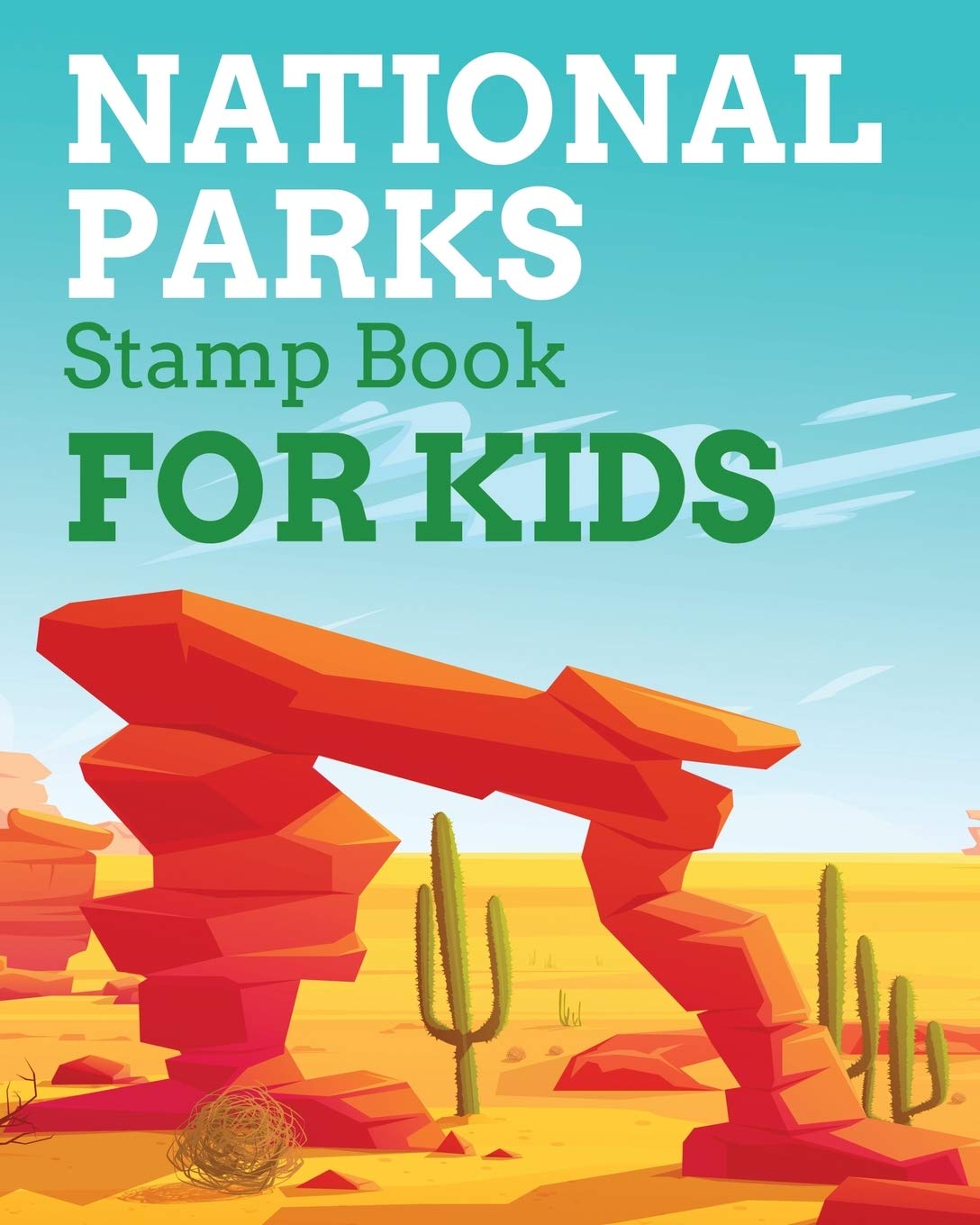 National Park Stamps Book For Kids Books