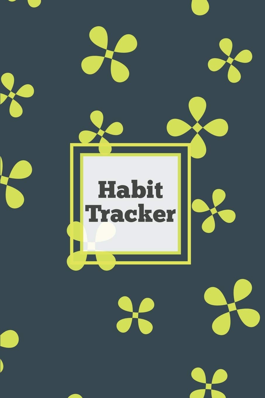 Habit Tracker: Daily & Monthly Track Your Habits Grid Planner, Undated Calendar Month, Journal, Notebook, Book Business, Finance & Career