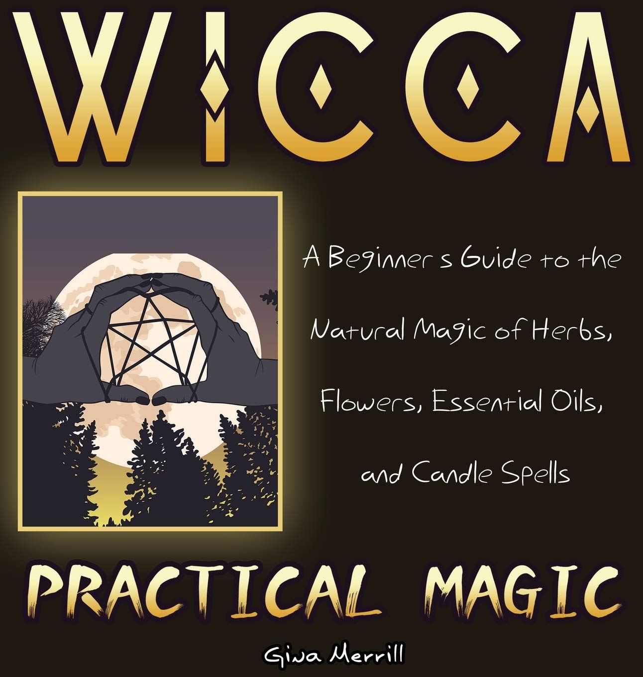 Wicca Practical Magic: A Beginner's Guide to the Natural Magic of Herbs, Flowers, Essential Oils, and Candle Spells book