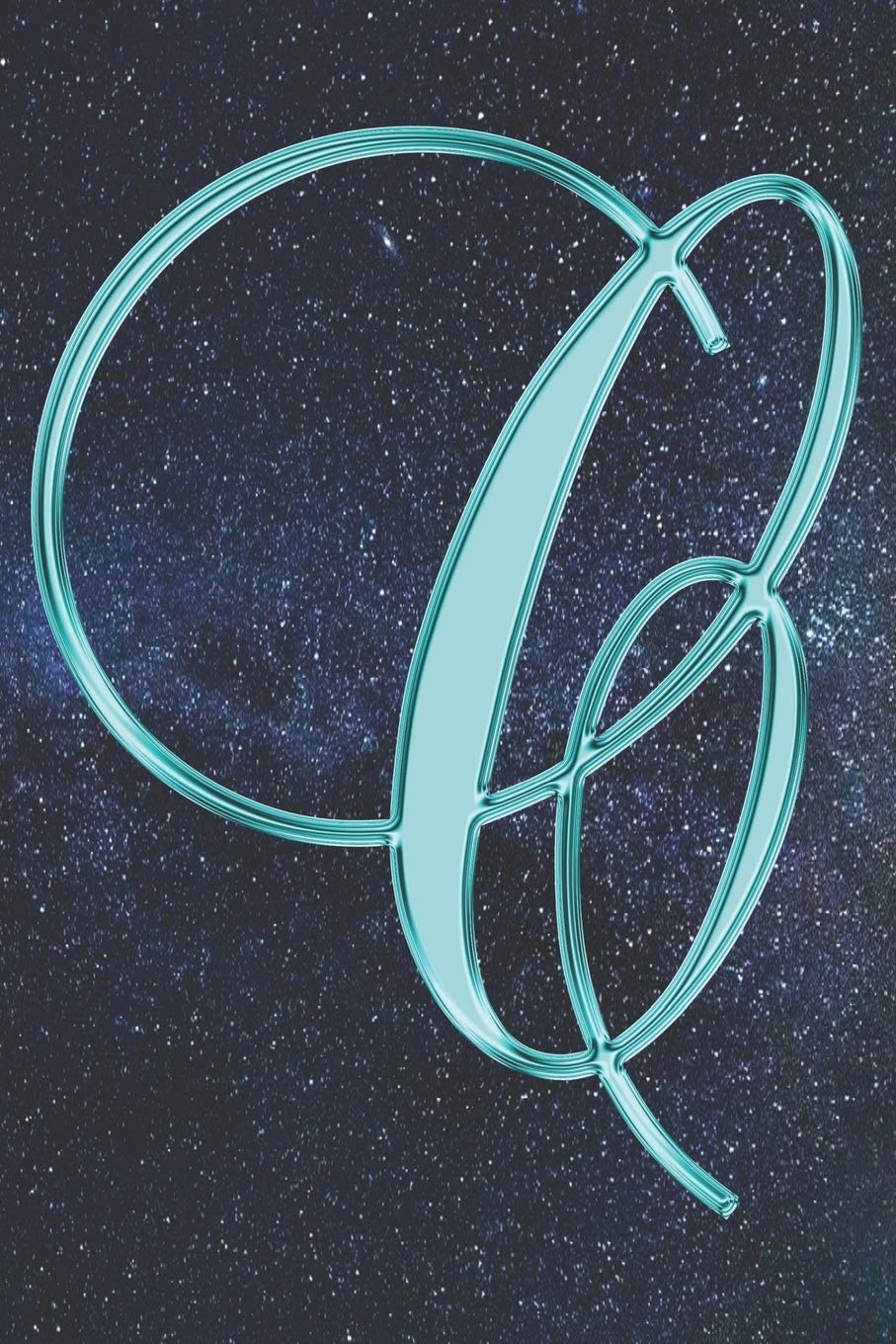 C Journal: A Monogrammed C Initial Capital Letter Notebook For Writing And Notes: Great Personalized Gift For All First, Middle, Or Last Names (Teal ... Constellation Astronomy Stars Sky Print) Essays & Short Stories