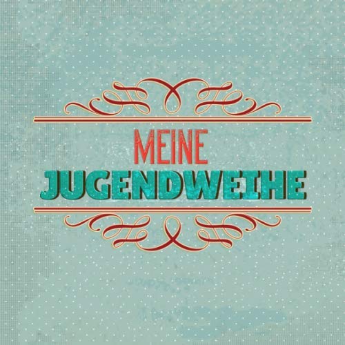 Meine Jugendweihe: Gästebuch für die Jugendweihe I Geschenkidee I Album zur Erinnerung für Glückwünsche I Retro Ornamente Books