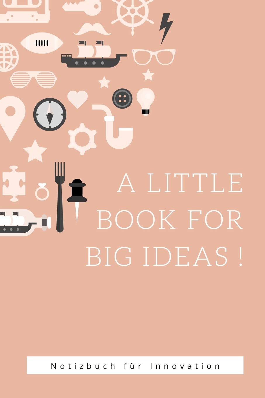 A LITTLE BOOK FOR BIG IDEAS !: A5 Notizbuch KARIERT GEWINNE | ERFOLGSJOURNAL | MONATE | TAGEBUCH | KALENDER | MOTIVATION | KLARHEIT | ZIELE | ERREICHEN | BERUFLICH | TERMIN Lifestyle