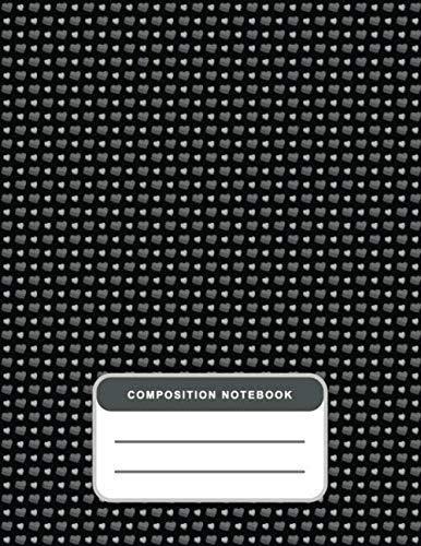 JILVOBL - Composition Notebook Hexagonal Graph Paper Large 100 Sheets for Organic Chemistry, Bio Chemistry, Graphing, Drawing, Quilting, Mapping, ... and Professionals, Size 8.5" x 11" Essays & Short Stories