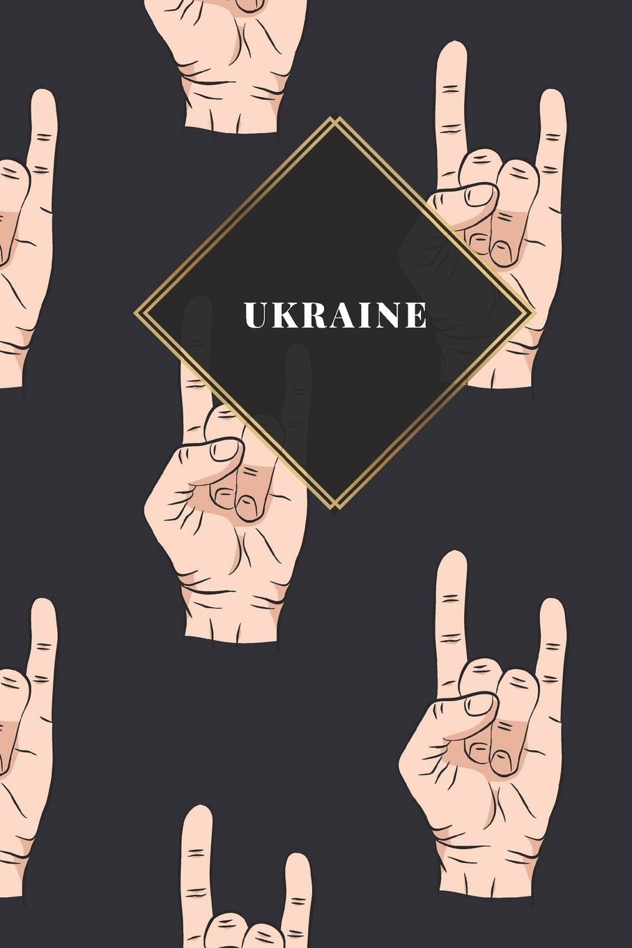 Ukraine: Carnet de voyage ligné - Journal de voyage pour hommes et femmes avec lignes Books