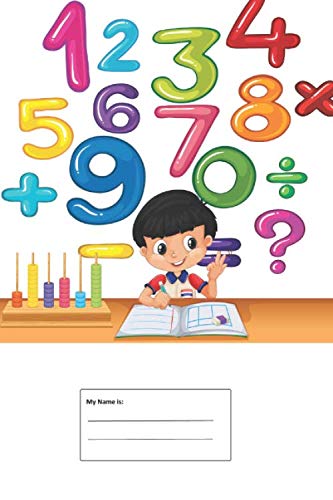 Handwriting Practice Paper For Kids (Numbers): (6x9) 120 Blank Dotted Lined Writing Pages - Perfect for Students or Preschool Kids learning to Write Numbers Tiptoi & Games