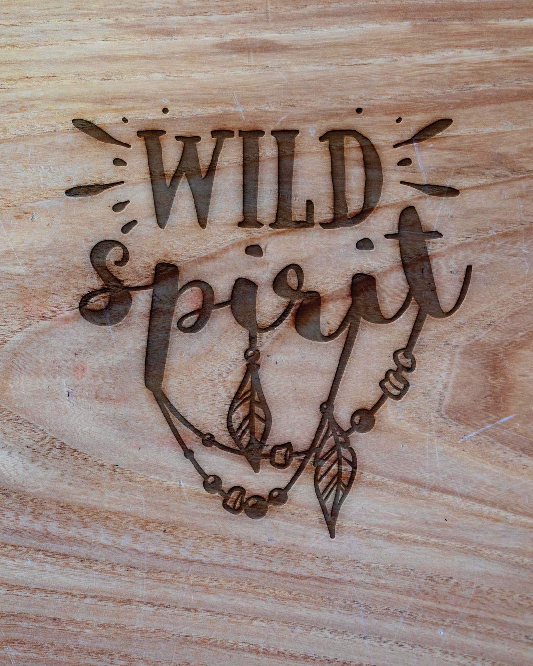 Wild Spirit: Family Camping Planner & Vacation Journal Adventure Notebook | Rustic BoHo Pyrography - Warm Wood Leisure & Fun