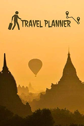 Travel Planner & Travel Logbook, Worlwide and Cities Adventure: Road Trip Planner, Caravan Travel Journal for Men, Women, Globtroter,Traveler Travel Guides