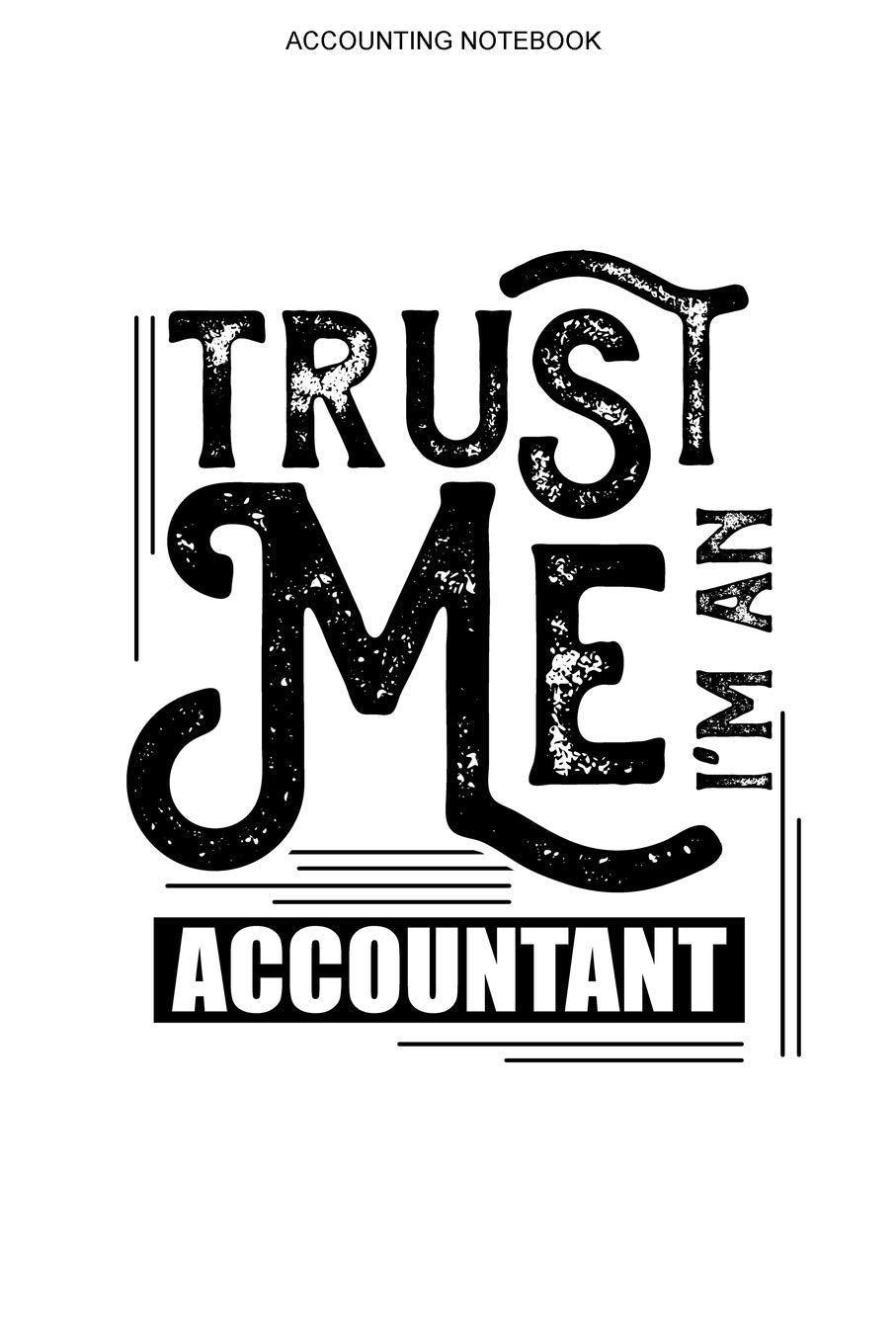 Accounting Notebook: Blank Interior With Page Numbers | 100 Pages | Accountant Journal Books