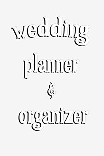 Product Image: wedding planner & organizer: Planner and Notebook for Plans, Budgeting, Checklists, Thoughts,