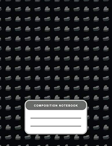 SAYKOBL - Composition Notebook Graph Paper 1 cm 100 Sheets for Students, Kindergarten, Primary, 1st Grade, 2nd Grade, School, College, University, Professional, Size 8.5" x 11" Essays & Short Stories