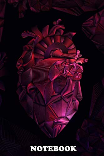 Notebook: Heart Mechanics , Journal for Writing, College Ruled Size 6" x 9", 110 Pages book