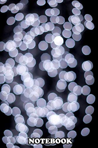 Notebook: Lights In The Dark , Journal for Writing, College Ruled Size 6" x 9", 110 Pages book