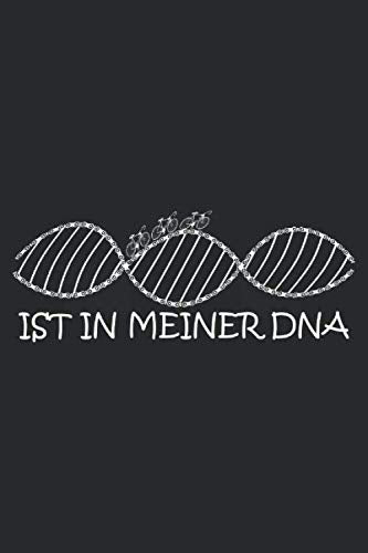 ist in meiner DNA: 6x9 Zoll (ca. DIN A5) 110 Seiten Liniert I Notizbuch I Tagebuch I Notizen I Planer I Geschenk Idee für Fahrrad Liebhaber Notebook Books