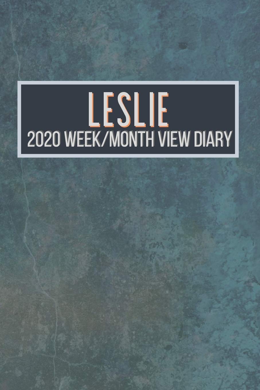 LESLIE 2020 Week/Month View Diary: January to December 2020 Week and Month view Planner: Weekly Planner also suitable as an appointment diary, personal planner. A personalised gift for LESLIE Books