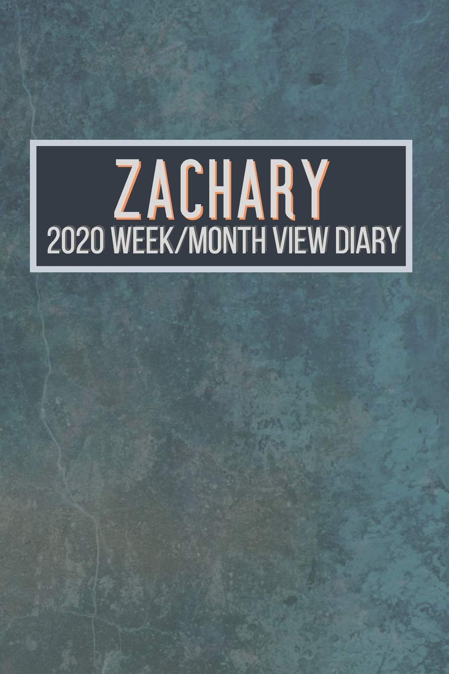 ZACHARY 2020 Week/Month View Diary: January to December 2020 Week and Month view Planner: Weekly Planner also suitable as an appointment diary, personal planner. A personalised gift for ZACHARY Books