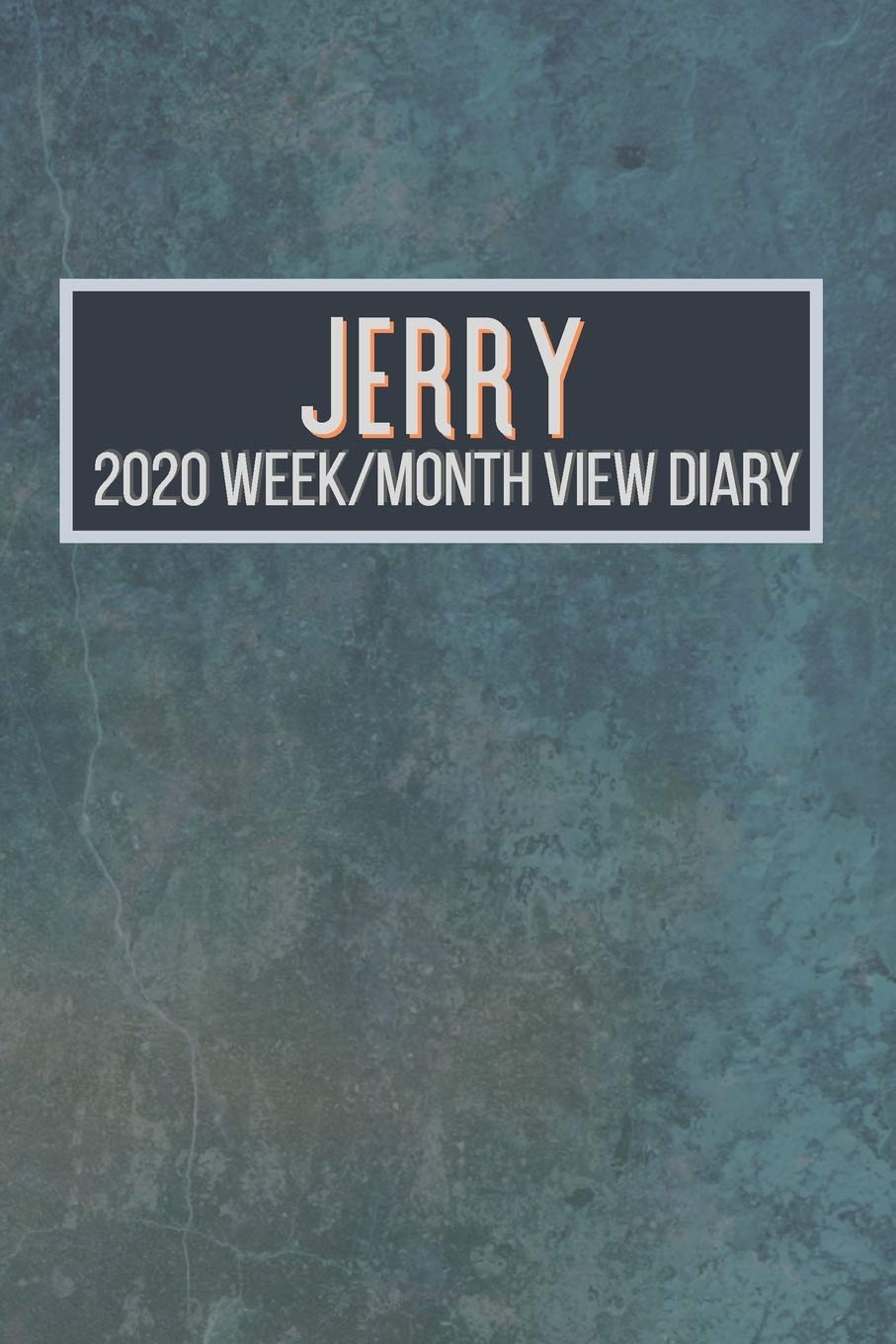 JERRY 2020 Week/Month View Diary: January to December 2020 Week and Month view Planner: Weekly Planner also suitable as an appointment diary, personal planner. A personalised gift for JERRY Books