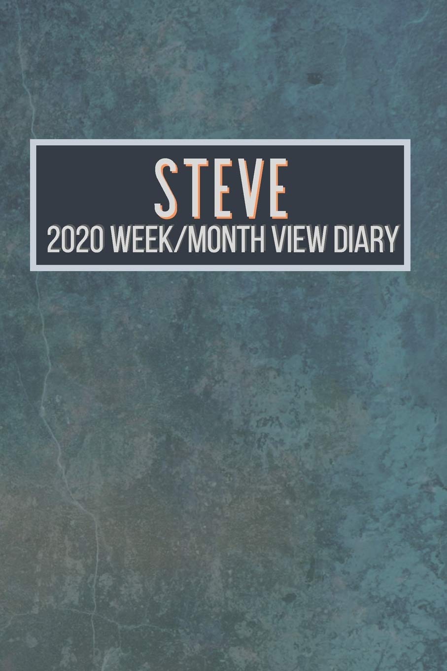 STEVE 2020 Week/Month View Diary: January to December 2020 Week and Month view Planner: Weekly Planner also suitable as an appointment diary, personal planner. A personalised gift for STEVE Books