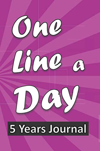 One Line a Day, 5 Years Journal: Five Years of Memories, 6x9 Diary, Dated and Lined Notebook, 366 lined pages Architecture