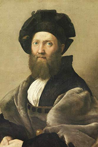 Raphael Journal #2: Baldassare Castiglione Raffaello Sanzio Notebook Journal To Write In 6x9" 150 Lined Pages - Cool Artist Gifts Film, Art & Culture