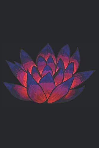 Journal: Journal/Notebook, Lotus Flower Design, Lined Paper, Soft Cover, 6 by 9 inches Hobbies & Crafts