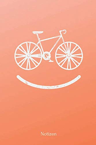 Fröhliches Fahrrad - Notizen: A5 dot grid Notizbuch I Notizen I Planer I Terminplaner I Tagebuch I Journal I Tagebuch Books
