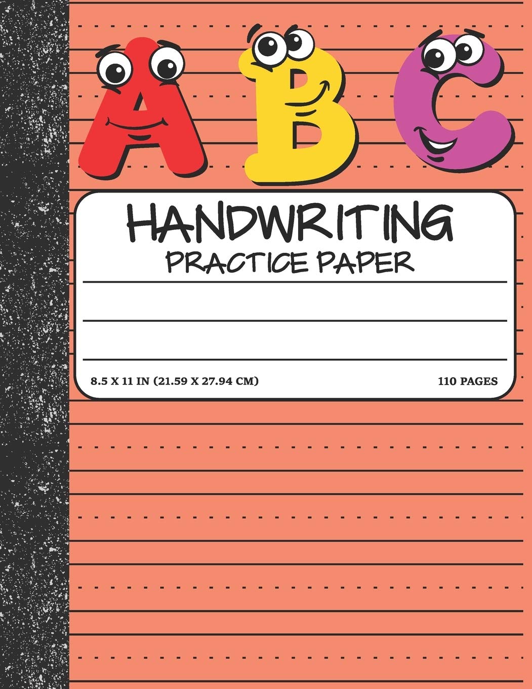 Handwriting Practice Paper: Dotted Mid-lines 110 Pages Uppercase and Lowercase Writing Sheets Notebook For Kids (Kindergarten To 3rd Grade Students) Learning & Reference