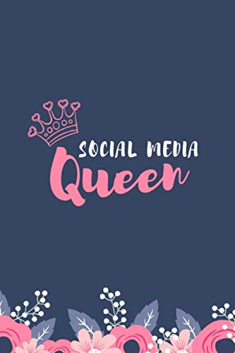 Social Media Queen: Composition Notebook/Journal/Notebook - Gift for social media lovers and social media influencers Business, Finance & Career