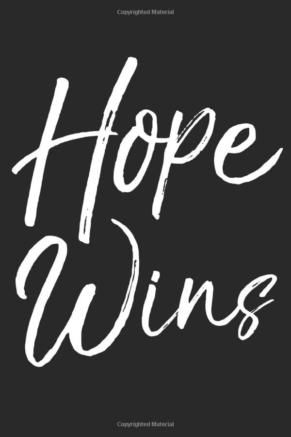 Hope Wins: Inspirational Christian Devotional Journal with Blank Pages Religion & Esotericism