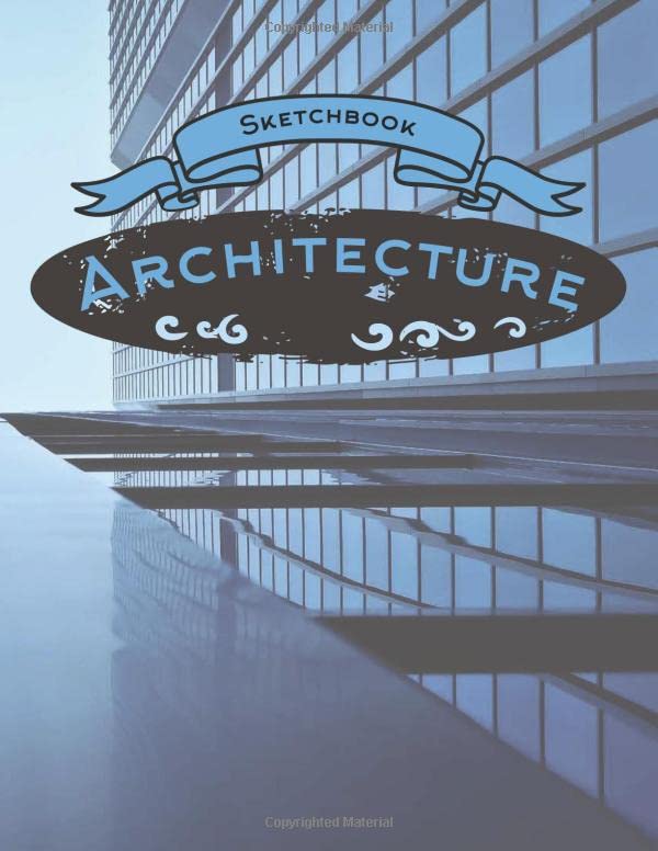 Architecture Sketchbook: Architects Drawing Notebook Ideal Sketch Pad Journal "8.5 x 11" Inches 120 Pages of Dot Grid Paper with Cornell Note Taking ... Design, Construction and Engineering book